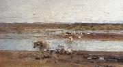 Nicolae Grigorescu Herd by the River oil painting picture wholesale